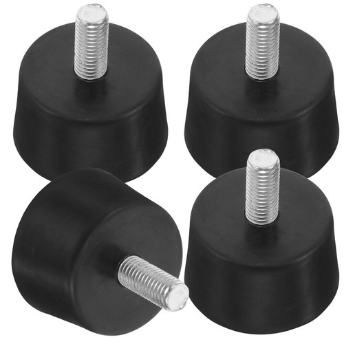 4 Pcs Rubber Foot Levelling Feet Heavy Duty Furniture Risers | eBay