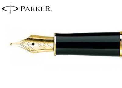 Parker  Sonnet Fountain Pen Nib  23K Gold Plated   Fine Pt & Feed New