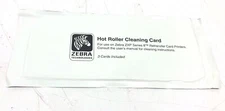 Zebra ZXP Series 8 Hot Roller Cleaning Cards Pack of 3 211975-001