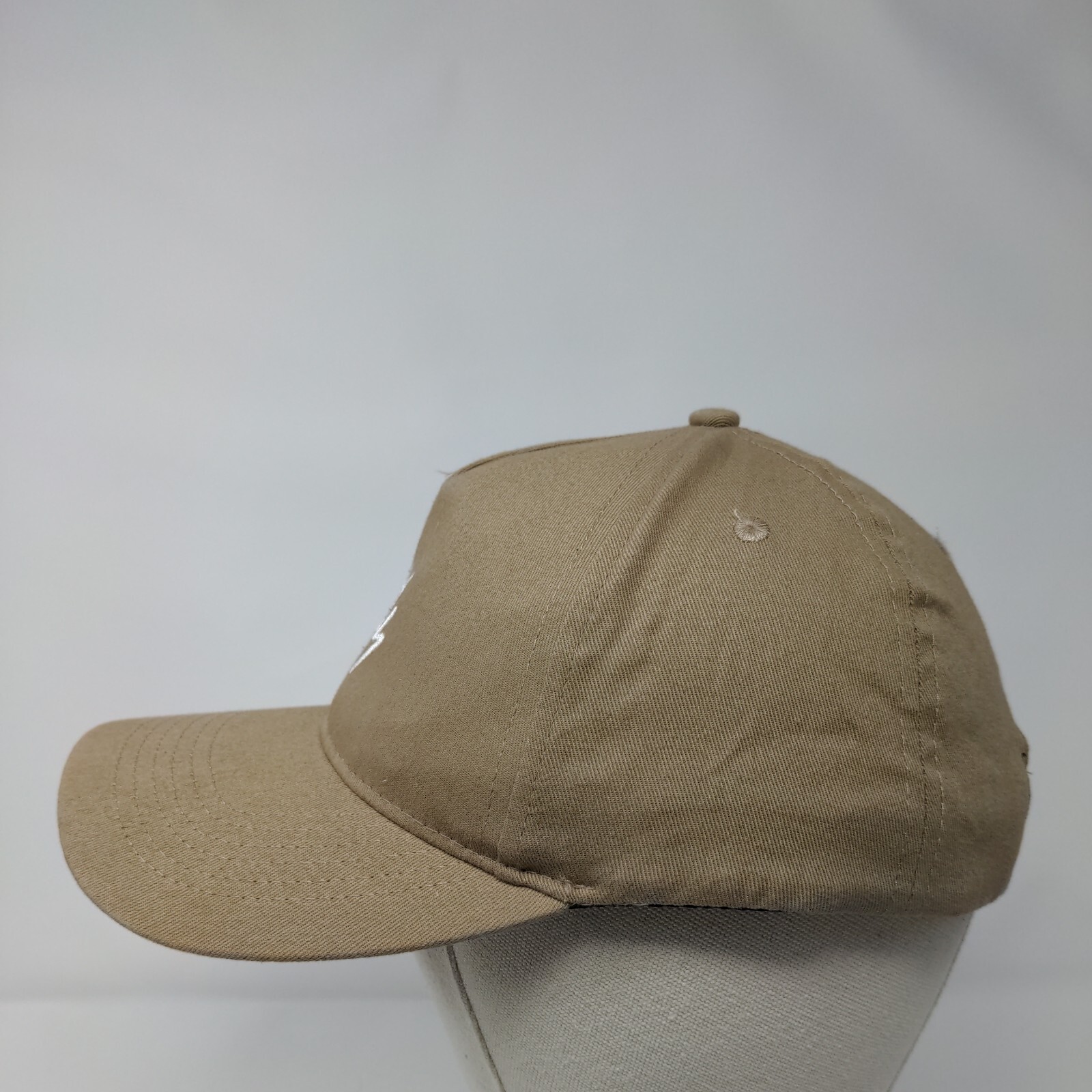 Big X Slideback Hat Tan OSFA Adjustable Embroider… - image 3