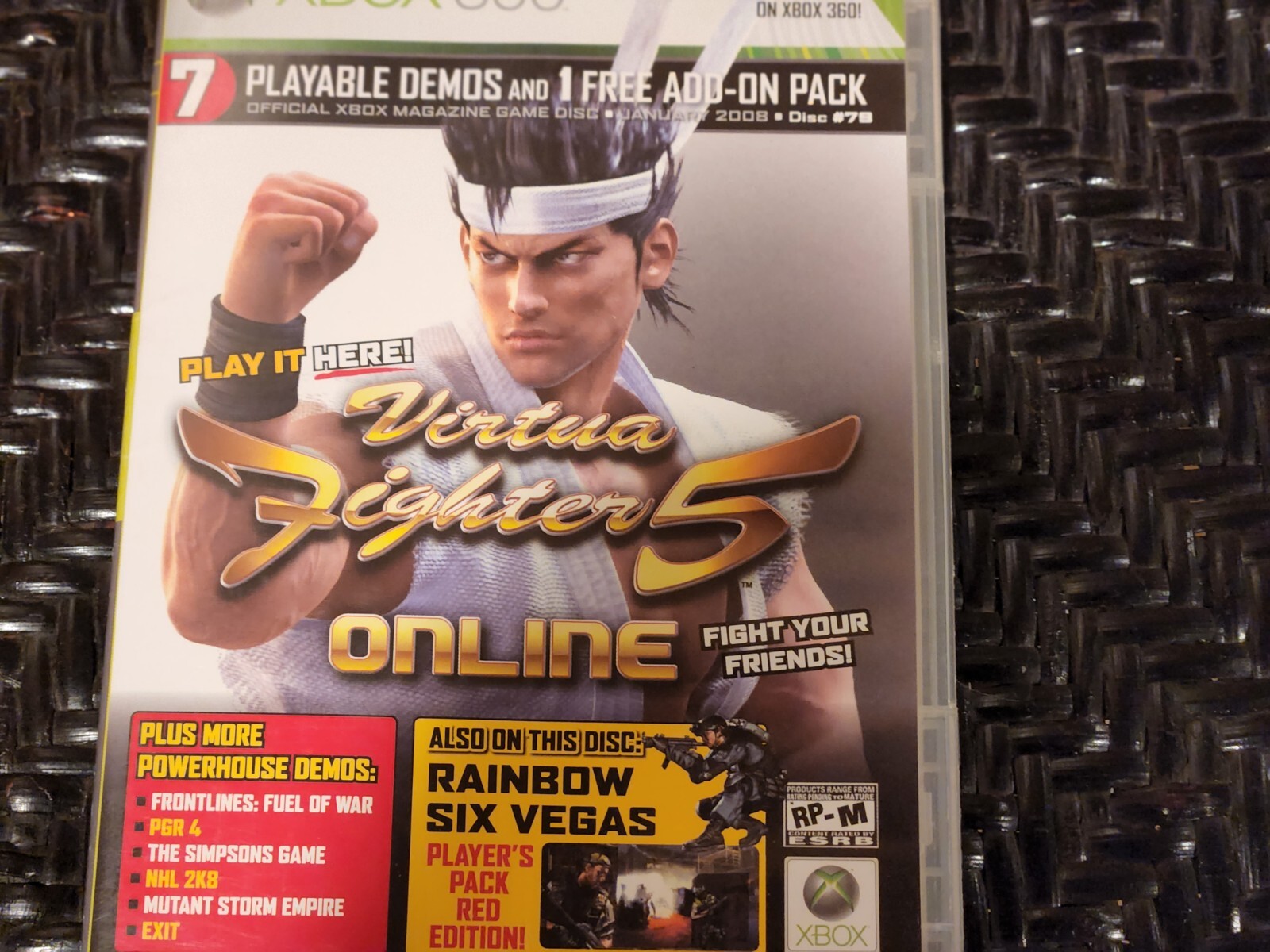 XBOX MAGAZINE DEMO GAME DISC #79 Microsoft Xbox 360 with Case - CLEAN | eBay