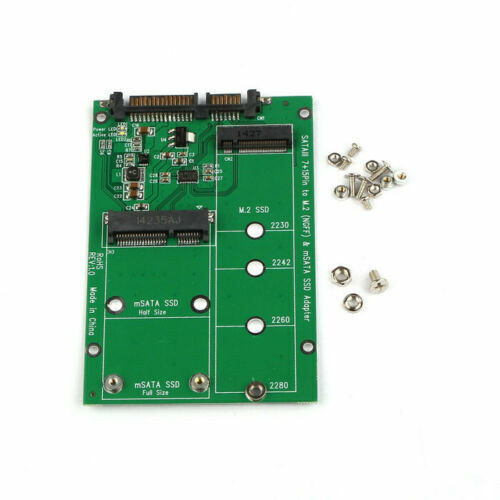 Xiwai M.2 NGFF SATA SSD to 2 Lane Adapter mSATA to SATA Converter PCBA SSD SATA - Picture 4 of 5