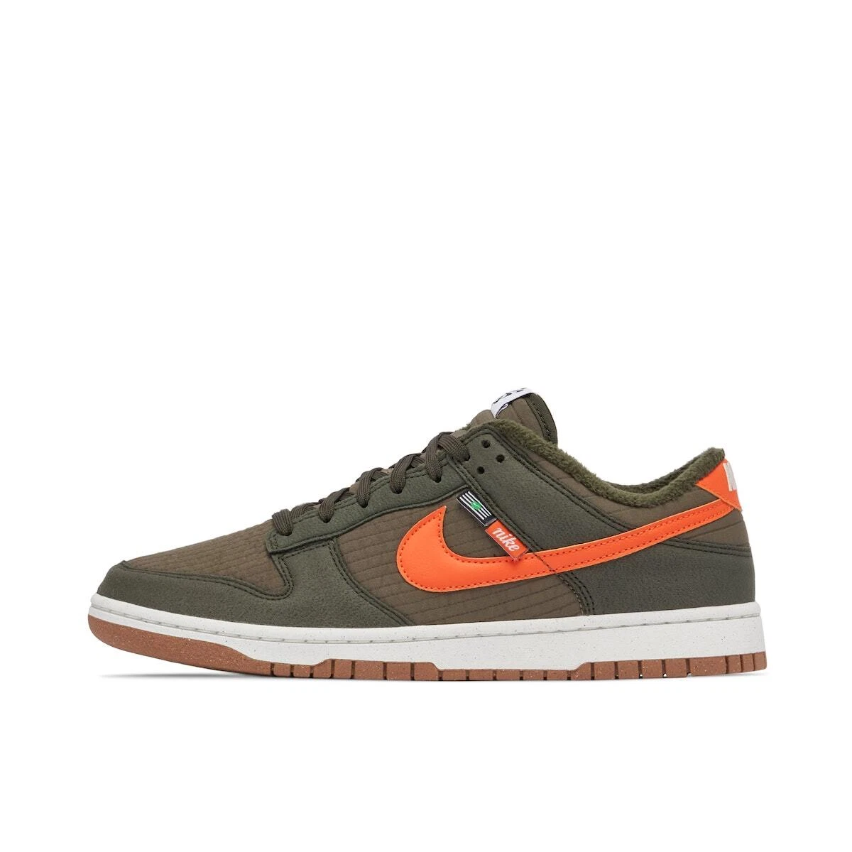 Nike Dunk Low Redwood Size 9.5m (tried On) Nike Dunk Low Retro White/Redwood Gym Red | Mercari main image 4
