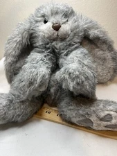 Vintage Purr-fection by MJC Plush GrayEaster Bunny Rabbit 12" 1992 Stuffed