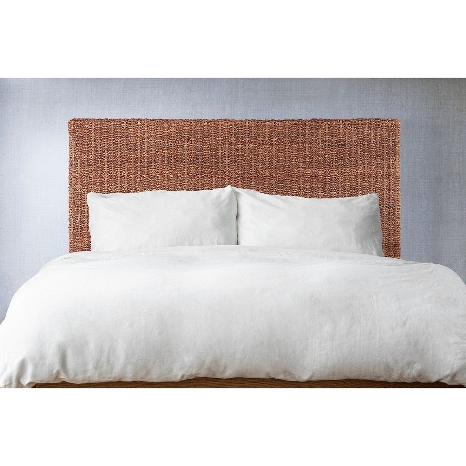 Ashbury Woven Wicker Rattan Abaca Headboard Queen eBay