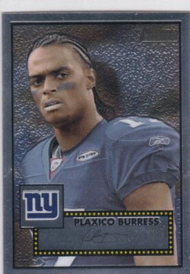 2006 Topps Heritage Chrome /1952 Plaxico Burress #THC9 Giants Free Shipping!