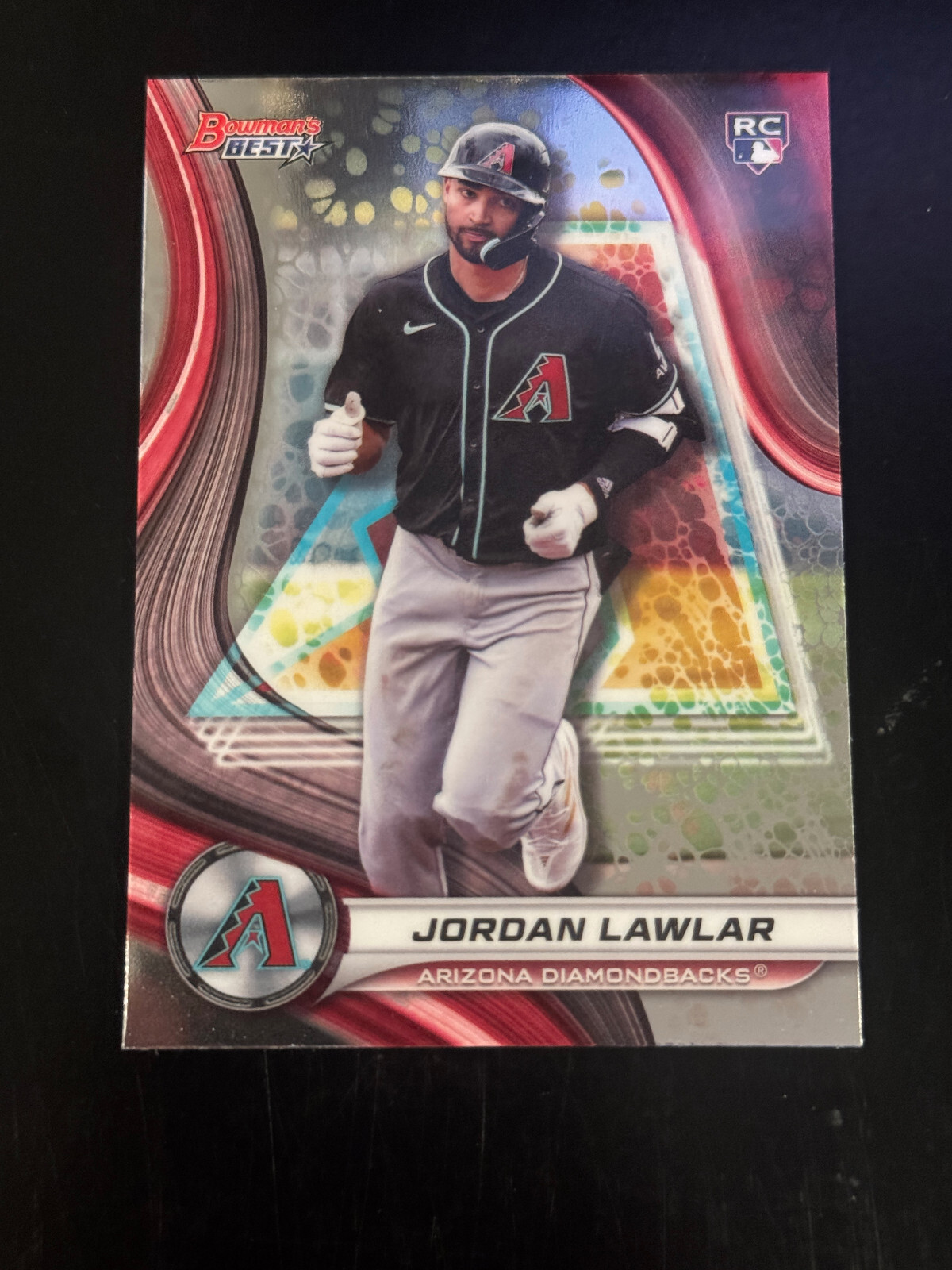 2024 Bowman's Best #4 Jordan Lawlar RC Diamond Backs