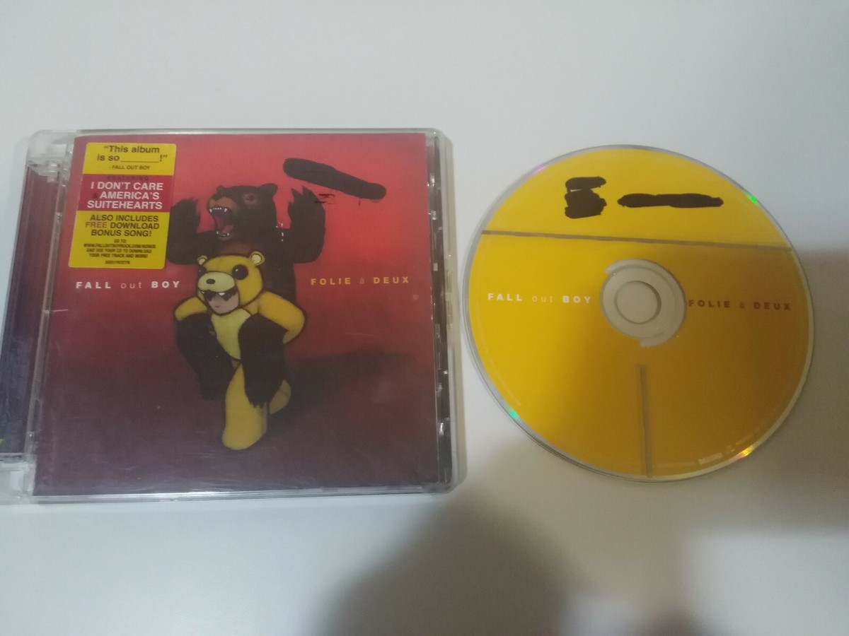 FALL OUT BOY FOLIE A DEUX CD ISLAND NEW METAL ESP Am | eBay