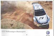 2013 Volkswagen Motorsport Sales Brochurecalendar