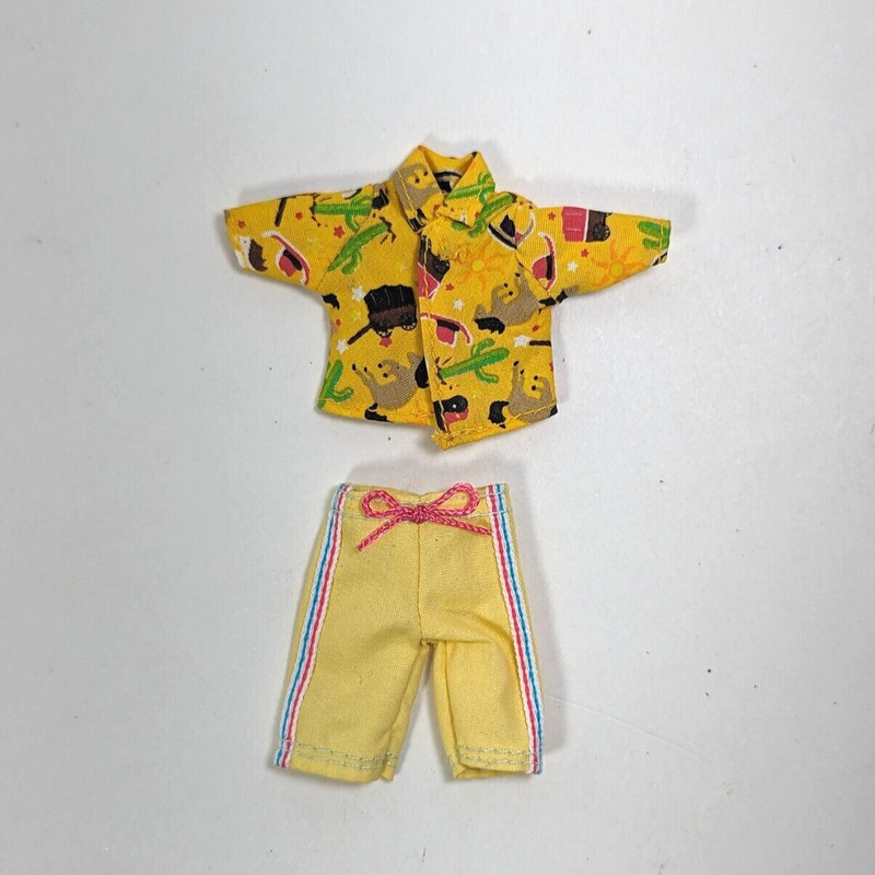 Barbie Tommy Fashion Avenue Lil Sheriff Jacket 2001  #25754 + Shorts 2PC LOT