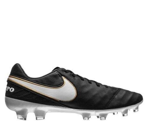 nike tiempo schwarz weiß