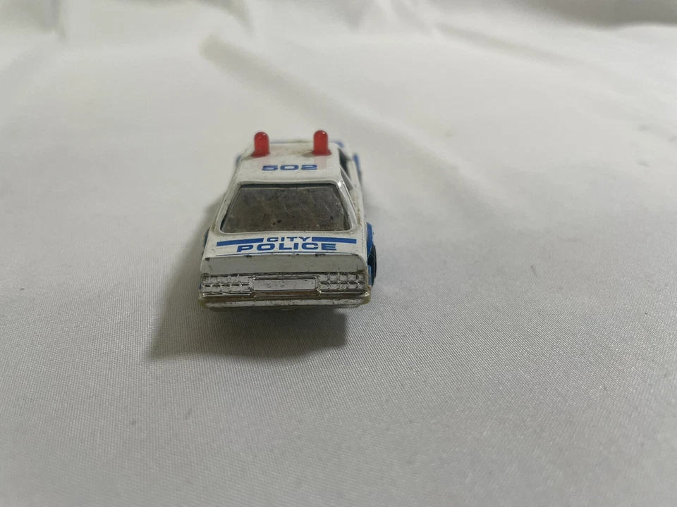 Coche de policía BMW Road Champs 1987 vintage Harrison NJ 07029 City Police 502 RARO Foto 4 de 4