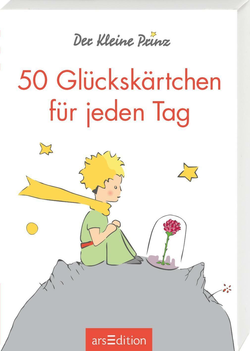 Der Kleine Prinz, 50 Glückskärtchen Für Jeden Tag | Buch |