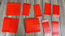 Vintage 1967 Mattel Toc  l Replacement Piece Part Red Peg Boards