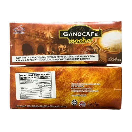 1 x Boxes GanoCafe Mocha Coffee with Ganoderma Lucidum Extract - Picture 2 of 7