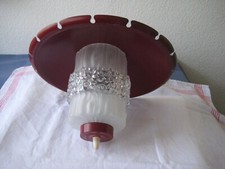 Deckenlampe Hoffmeister 70 Jahre Kult selten  220 Volt   Max.100 Watt