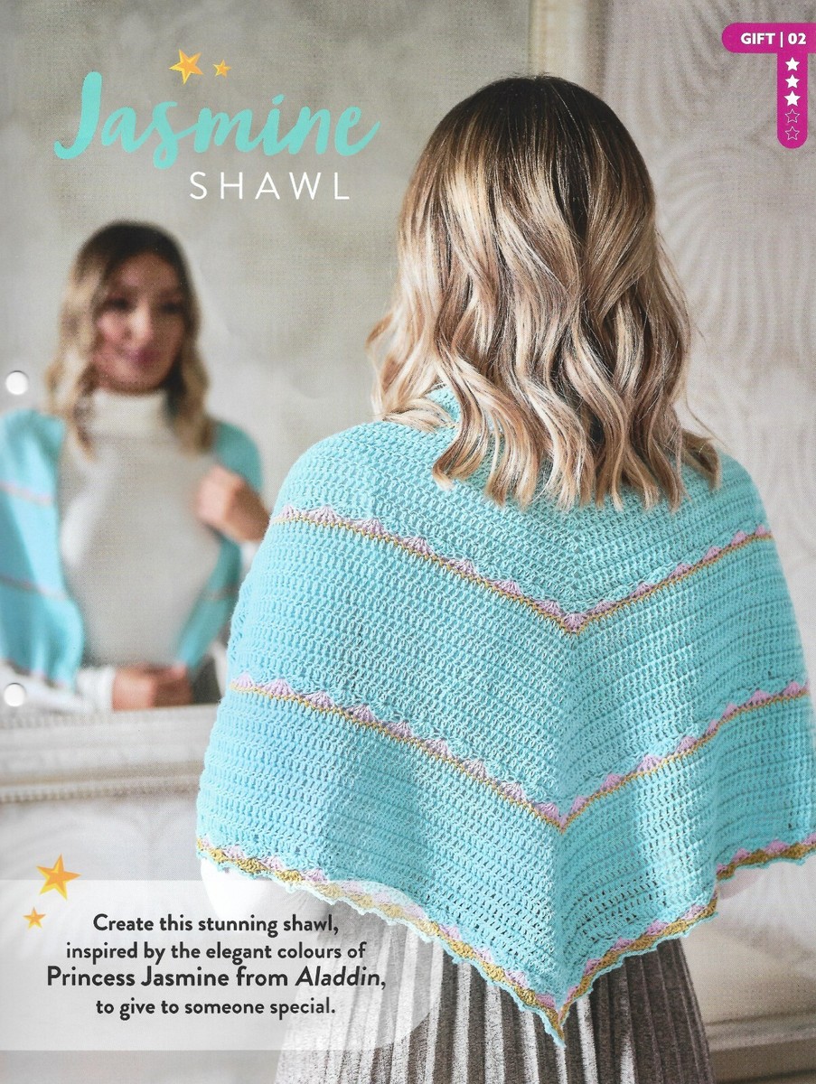 Crochet Patterns Jasmine Stitch Crochet Scarf Disney Jasmine