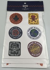 Rowing Blazers X Target Waterproof Assorted Stickers 6 Sheets Exclusive