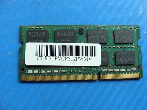 HP 8560w Samsung 4GB 2Rx8 PC3-12800S SO-DIMM Memory RAM M471B5273DH0-CK0 - Picture 2 of 2