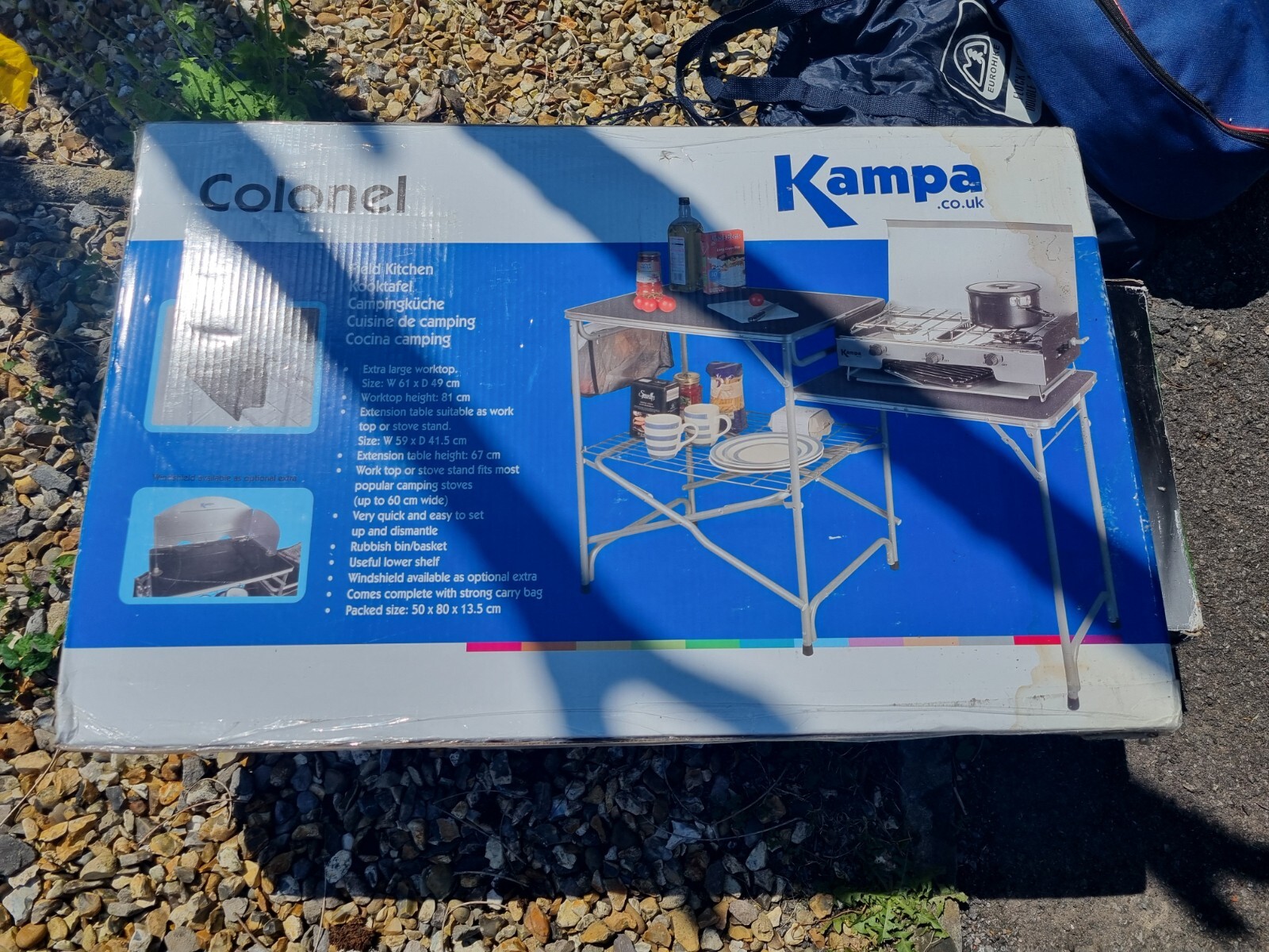 Kampa FK0011 Colonel Field Kitchen Camping Equipment 783327932932 eBay