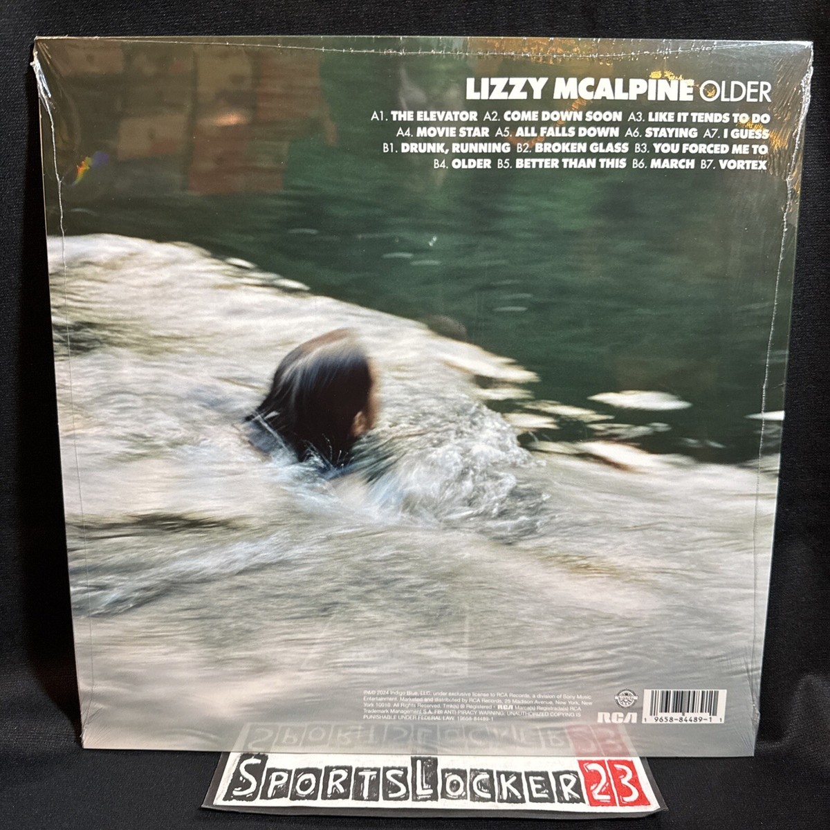 Lizzy McAlpine Older Clear Colored Vinyl LP Record *SIGNED