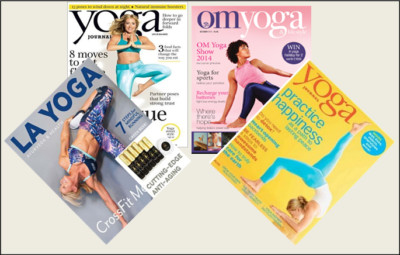 4 Mini 'YOGA' Magazines Barbie Blythe Fashion Doll size 1:6 playscale 