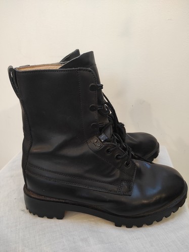 Authentic British army boots Black leather para combat military assault - Picture 6 of 9