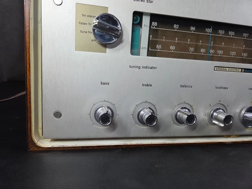 Vintage General Electric Radio Tuner Model 5000 Works VIDEO DEMO! 🎥📺✅ - Picture 4 of 18