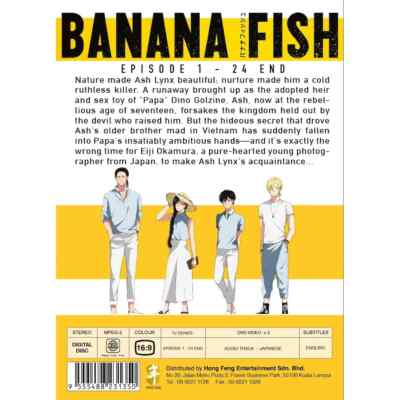 Anime Banana Fish Series (1-24 Complete ) English Subtitle All