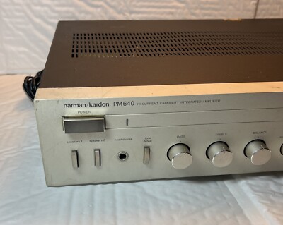 Harman Kardon PM640 Stereo Amplifier Hi-Fi Separate Phono Stage