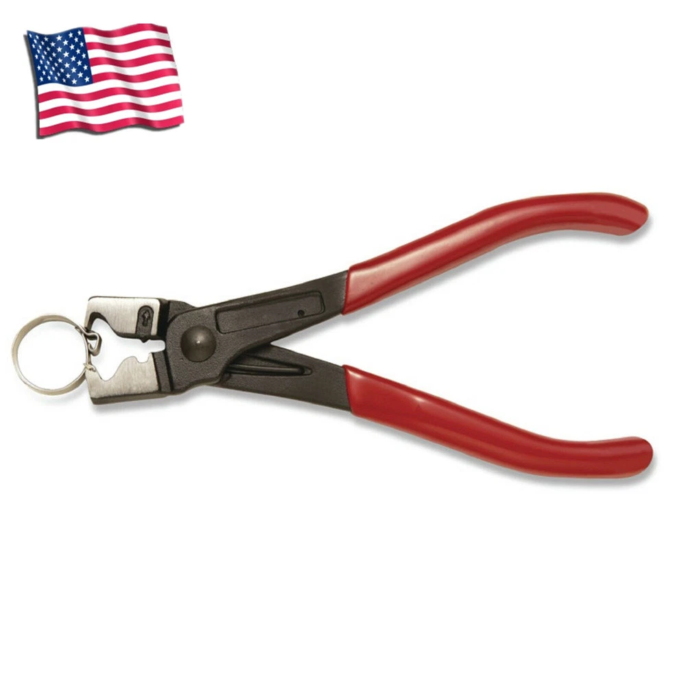 Automobile Pipe Bundle Pliers 45# Steel R Type Collar Hose Clip Clamp  Pliers Water Pipe Clamp Calliper Car Repair Hand Tool