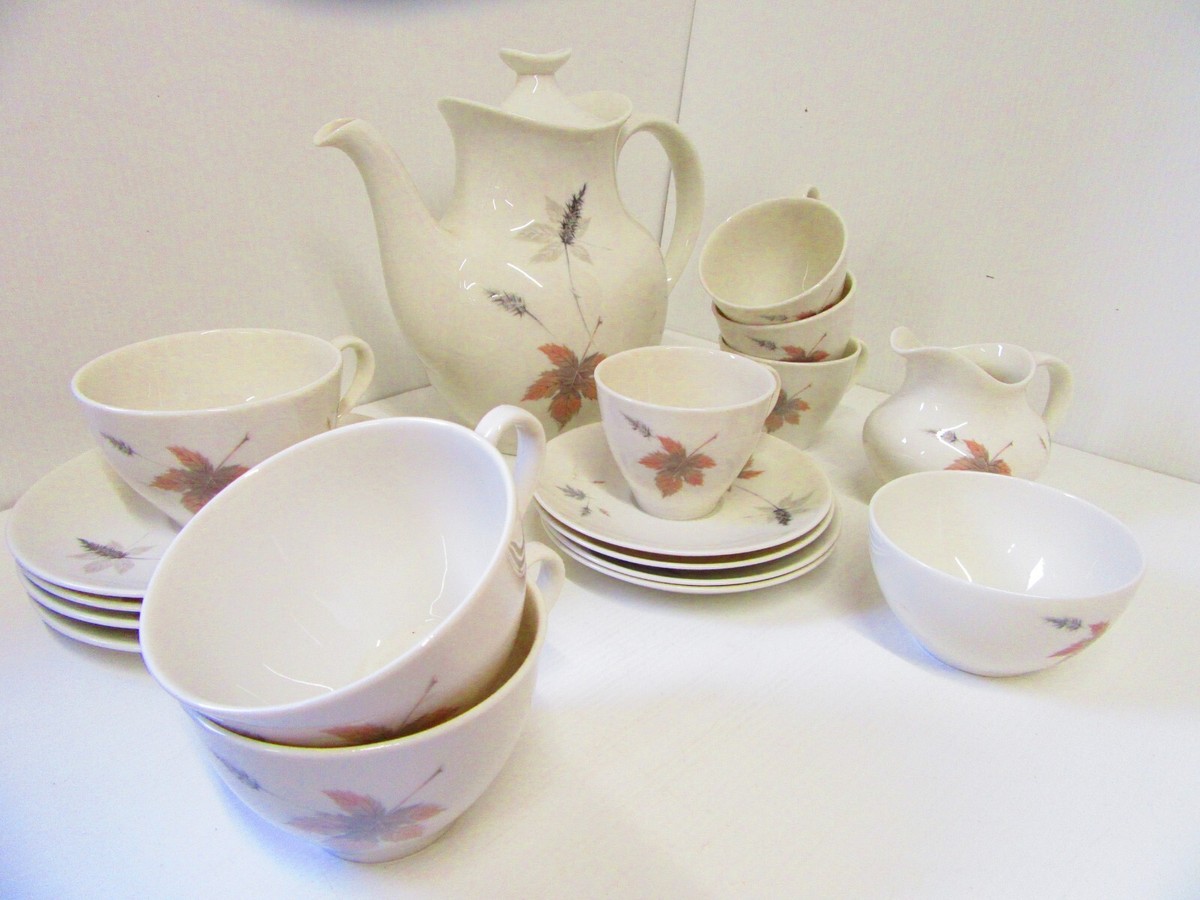 Royal Doulton 1960s TUMBLING LEAVES TC1004 Tea Service  REPLACE/SINGLE/MULTIBUY