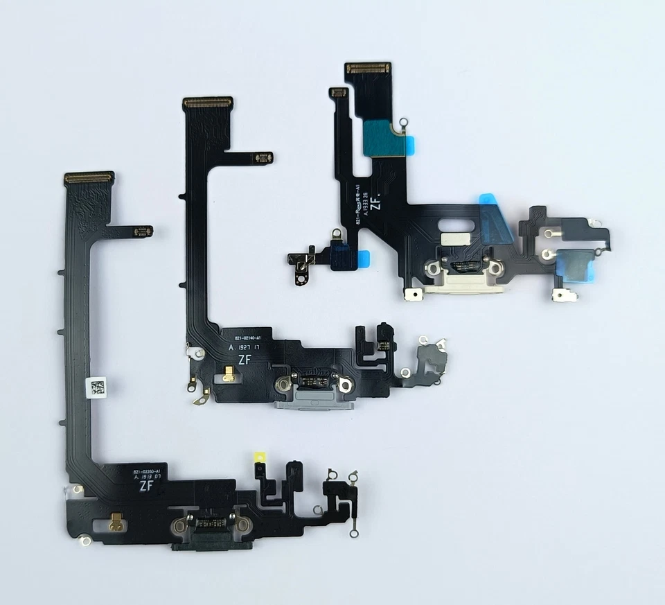 Nappe Connecteur port de charge dock sans IC iPhone 11 / 11 Pro / 11 Pro Max - Photo 1/1