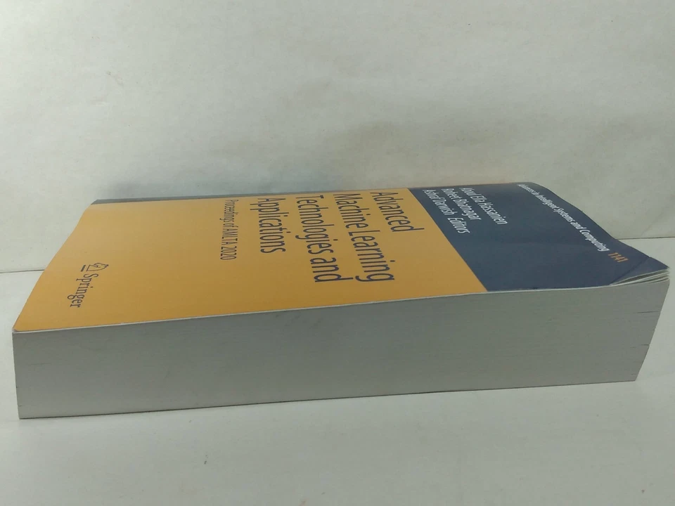 Advanced Machine Learning Technologies and Applications AMLTA 2020 Hassanien  - Image 4 of 4