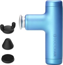 DOCTOR AIR Exagun Hyper Massage Gun Vibrating rechargeable From Japan Ice Blue