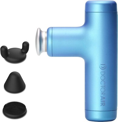 DOCTOR AIR Exagun Hyper Massage Gun Vibrating rechargeable From Japan Ice Blue