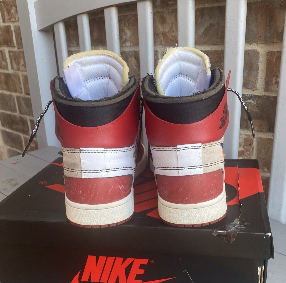 Nike Air Jordan 1 -Off White Chicago 1 | eBay Nike Air Jordan 1 -Off White Chicago 1 | eBay