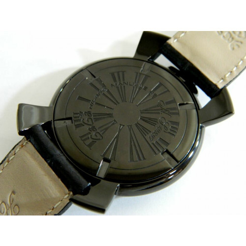 GaGa Milano ビッグフェイス ブラックウォッチ Gagà Milano Official Website