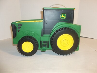 ERTL John Deere Tractor Toy Car Case Holder Green Children's 