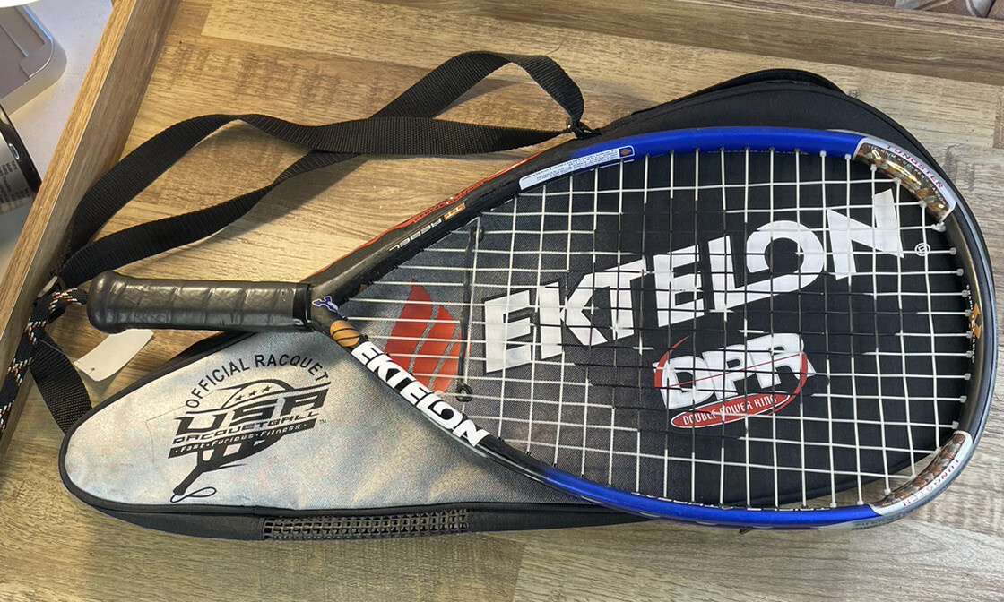 Ektelon TT Rebel Triple Threat Racquetball Racquet 1600 Power Racket W Cover eBay