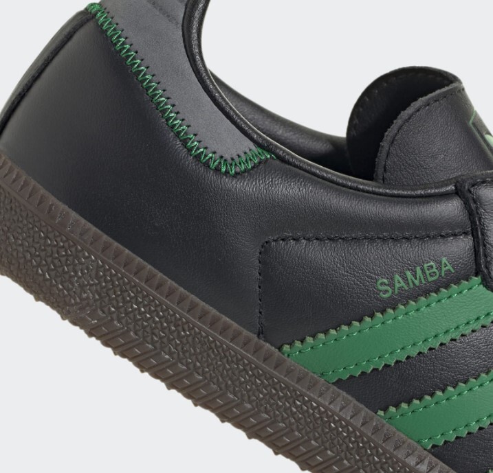 Adidas Samba OG Black Green IE6520 Womens Sneakers | eBay