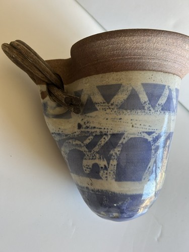 Handmade Hanging Pottery Planter Flower Pot - Picture 5 of 8