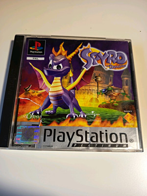 Spyro the Dragon Platinum PAL   PS1 Spiel mit Handbuch, Disc & Originalhülle
