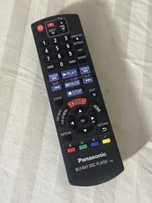 GENUINE PANASONIC N2QAYB000867 BLU-RAY DVD PLAYER REMOTE - DMP-BD89