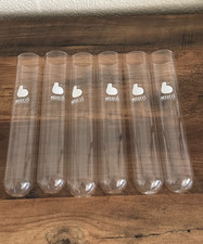 Bellco Biotechnology large test tubes lot of 6