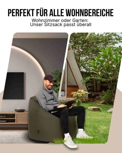 PatchHome Sitzsack XL- Jumbo Sitzkissen Bodenkissen Kinder und Erwachsene - Bild 61 von 203