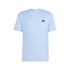 adidas Workout Essentials Base T-Shirt Mens Blue Casual Tops SB1158-KV4013