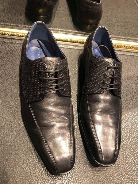Men Melvin & Hamilton Heels Black Leather 41 #92JU