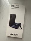 SONY Style Cover with Stand for Xperia 1 VII XQZ-CBFS Black Phone Case