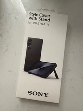 SONY Style Cover with Stand for Xperia 1 VII XQZ-CBFS Black Phone Case